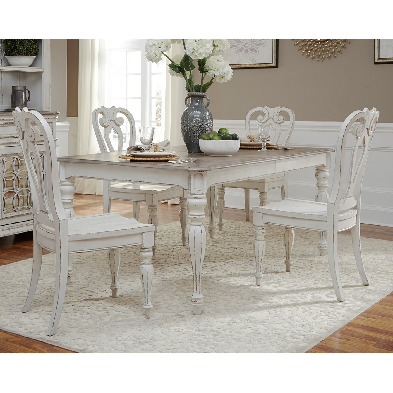 Liberty Furniture Magnolia Manor 244 DR O5RLS Opt 5 Piece